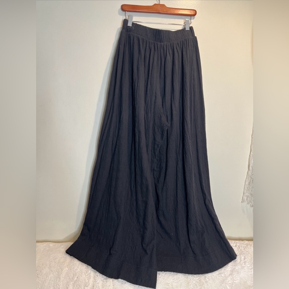 Free People Solange Smocked Cropped Top & Wide Leg Pants Set S - Picture 5 of 5